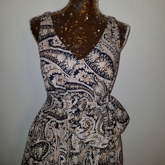 🌻J. Crew Paisley Cecilia 100% Cotton Dress - Picture 4 of 7